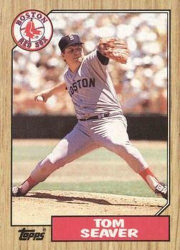 #425 Tom Seaver - Boston Red Sox - 1987 Topps Baseball