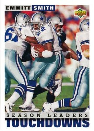 #425 Emmitt Smith - Dallas Cowboys - 1993 Upper Deck Football