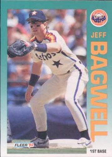 #425 Jeff Bagwell - Houston Astros - 1992 Fleer Baseball