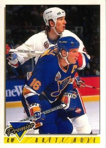 #425 Brett Hull - St. Louis Blues - 1993-94 O-Pee-Chee Premier Hockey