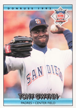 #425 Tony Gwynn - San Diego Padres - 1992 Donruss Baseball