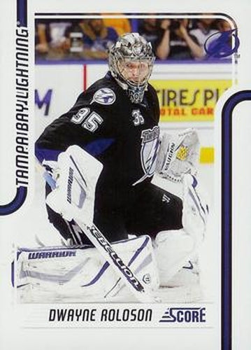 #425 Dwayne Roloson - Tampa Bay Lightning - 2011-12 Score Hockey
