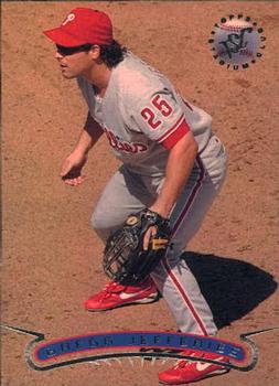 #425 Gregg Jefferies - Philadelphia Phillies - 1996 Stadium Club Baseball