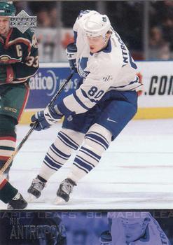 #425 Nik Antropov - Toronto Maple Leafs - 2003-04 Upper Deck Hockey