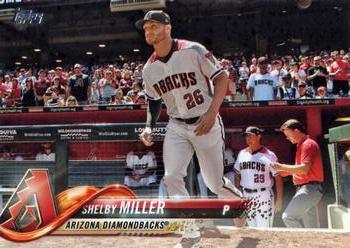 #425 Shelby Miller - Arizona Diamondbacks - 2018 Topps Baseball