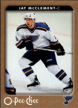 #425 Jay McClement - St. Louis Blues - 2006-07 O-Pee-Chee Hockey