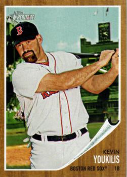 #425 Kevin Youkilis - Boston Red Sox - 2011 Topps Heritage Baseball