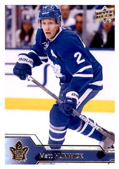 #425 Matt Hunwick - Toronto Maple Leafs - 2016-17 Upper Deck Hockey