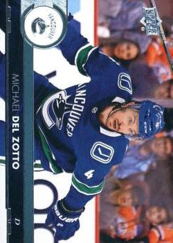 #425 Michael Del Zotto - Vancouver Canucks - 2017-18 Upper Deck Hockey