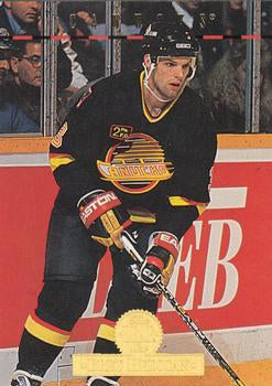 #425 Bret Hedican - Vancouver Canucks - 1994-95 Leaf Hockey