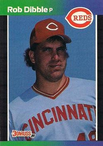 #426 Rob Dibble - Cincinnati Reds - 1989 Donruss Baseball