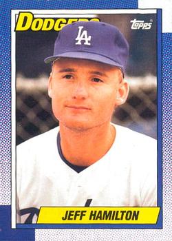 #426 Jeff Hamilton - Los Angeles Dodgers - 1990 O-Pee-Chee Baseball