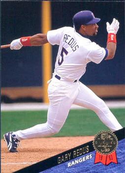 #426 Gary Redus - Texas Rangers - 1993 Leaf Baseball