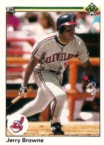 #426 Jerry Browne - Cleveland Indians - 1990 Upper Deck Baseball