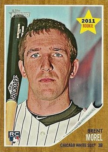 #426 Brent Morel - Chicago White Sox - 2011 Topps Heritage Baseball