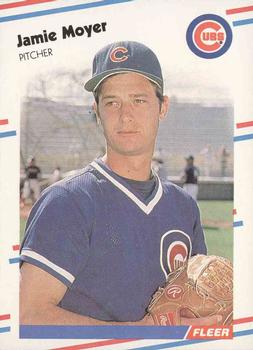 #426 Jamie Moyer - Chicago Cubs - 1988 Fleer Baseball