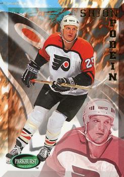 #426 Shjon Podein - Philadelphia Flyers - 1995-96 Parkhurst International Hockey