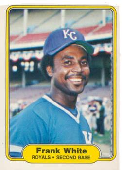 #426 Frank White - Kansas City Royals - 1982 Fleer Baseball