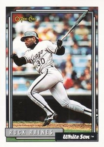 #426 Tim Raines - Chicago White Sox - 1992 O-Pee-Chee Baseball