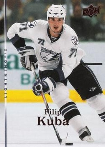 #426 Filip Kuba - Tampa Bay Lightning - 2007-08 Upper Deck Hockey