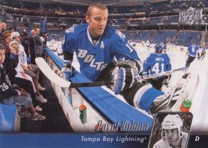 #426 Pavel Kubina - Tampa Bay Lightning - 2010-11 Upper Deck Hockey