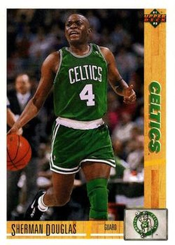 #426 Sherman Douglas - Boston Celtics - 1991-92 Upper Deck Basketball