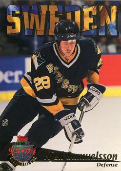 #426 Kjell Samuelsson - Pittsburgh Penguins - 1993-94 Stadium Club Hockey