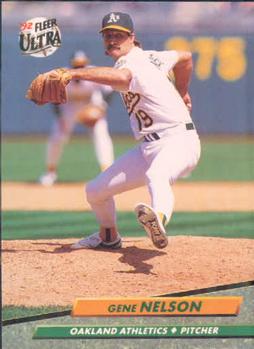 #426 Gene Nelson - Oakland Athletics - 1992 Ultra Baseball