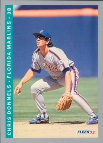 #426 Chris Donnels - Florida Marlins - 1993 Fleer Baseball