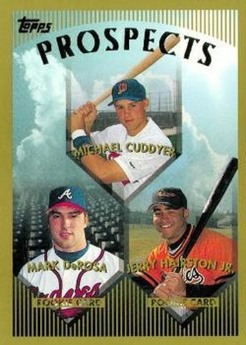 #426 Michael Cuddyer / Mark DeRosa / Jerry Hairston Jr. - Minnesota Twins / Atlanta Braves / Baltimore Orioles - 1999 Topps Baseball