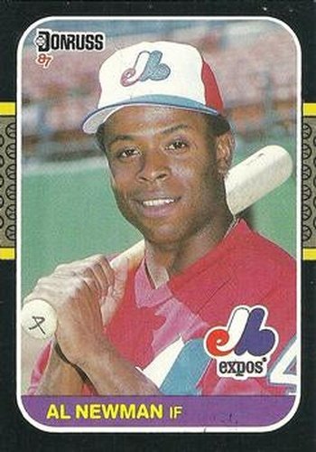 #426 Al Newman - Montreal Expos - 1987 Donruss Baseball