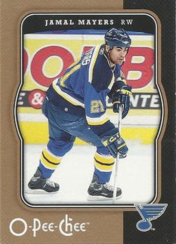 #426 Jamal Mayers - St. Louis Blues - 2007-08 O-Pee-Chee Hockey