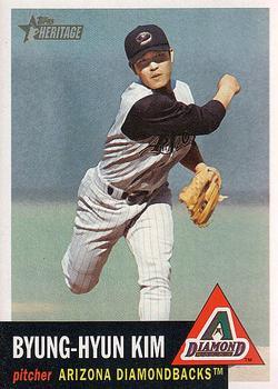 #426 Byung-Hyun Kim - Arizona Diamondbacks - 2002 Topps Heritage Baseball