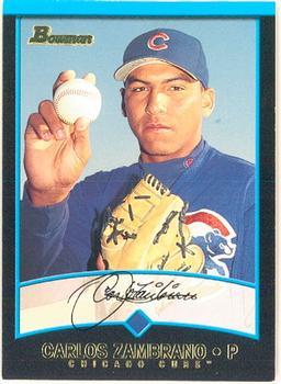 #426 Carlos Zambrano - Chicago Cubs - 2001 Bowman Baseball