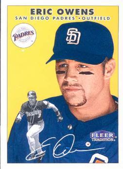 #426 Eric Owens - San Diego Padres - 2000 Fleer Tradition Baseball