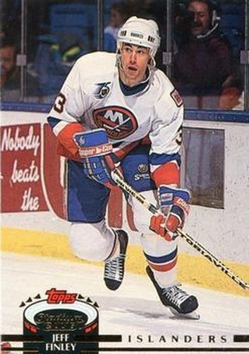 #426 Jeff Finley - New York Islanders - 1992-93 Stadium Club Hockey