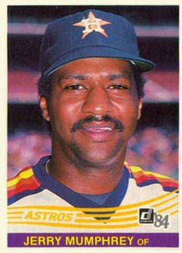 #426 Jerry Mumphrey - Houston Astros - 1984 Donruss Baseball