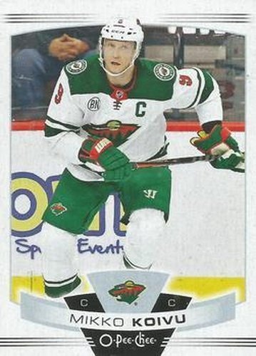 #426 Mikko Koivu - Minnesota Wild - 2019-20 O-Pee-Chee Hockey