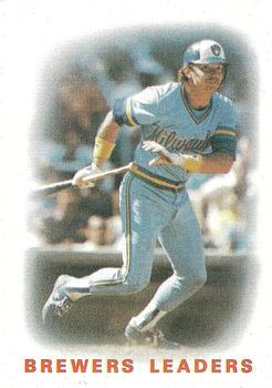 #426 Brewers Leaders - Milwaukee Brewers - 1986 Topps Baseball