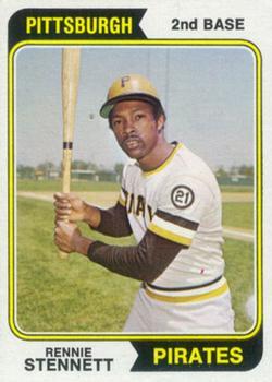 #426 Rennie Stennett - Pittsburgh Pirates - 1974 Topps Baseball