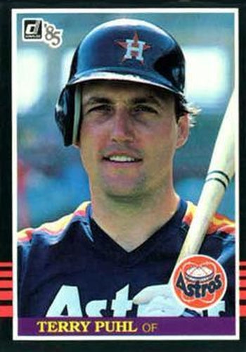 #426 Terry Puhl - Houston Astros - 1985 Donruss Baseball