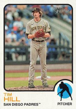 #426 Tim Hill - San Diego Padres - 2022 Topps Heritage Baseball