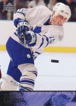 #426 Tomas Kaberle - Toronto Maple Leafs - 2003-04 Upper Deck Hockey