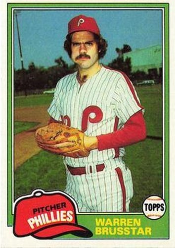 #426 Warren Brusstar - Philadelphia Phillies - 1981 Topps Baseball