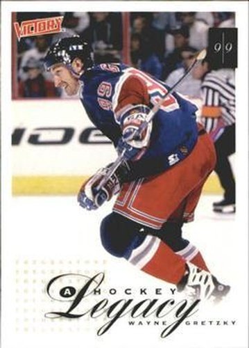 #426 Wayne Gretzky - New York Rangers - 1999-00 Upper Deck Victory Hockey