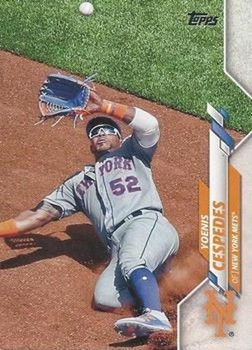 #426 Yoenis Cespedes - New York Mets - 2020 Topps Baseball