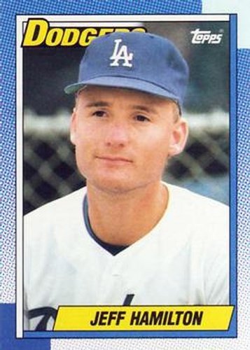 #426 Jeff Hamilton - Los Angeles Dodgers - 1990 Topps Baseball