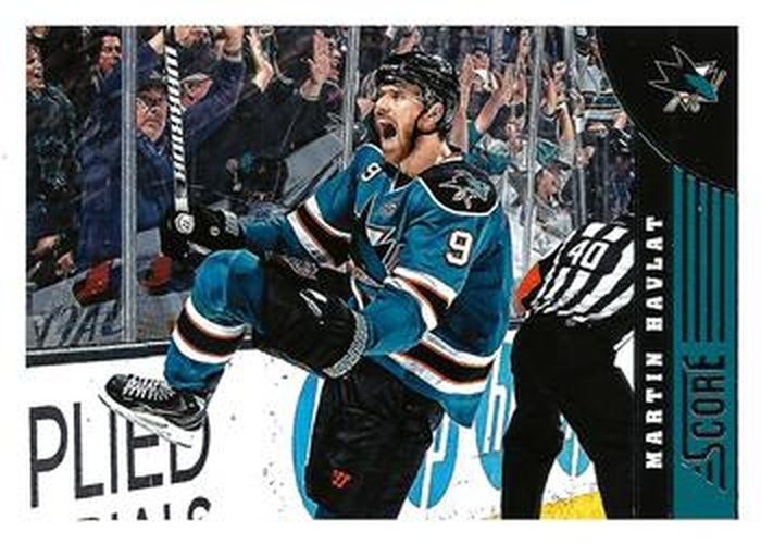 #426 Martin Havlat - San Jose Sharks - 2013-14 Score Hockey