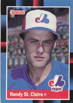 #426 Randy St. Claire - Montreal Expos - 1988 Donruss Baseball
