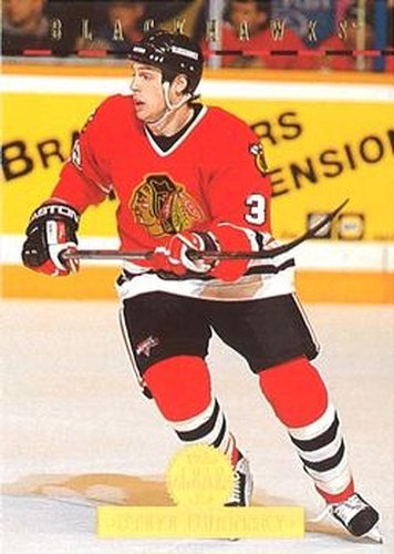 #426 Steve Dubinsky - Chicago Blackhawks - 1994-95 Leaf Hockey